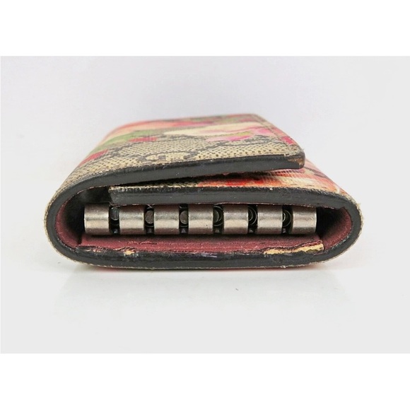 Gucci Multicolor Floral Women's Key Cles - Picture 4 of 10